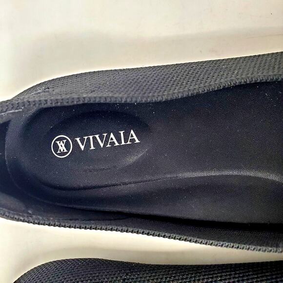 Vivaia Audrey Round Toe Embroidered Loafers Black Cheetah Embroidered Size 39 - Picture 8 of 10